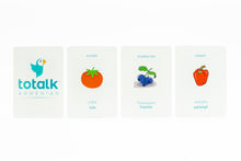Load image into Gallery viewer, Flashcards - Fruits, Vegetables & Kitchen