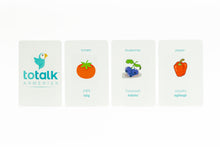 Load image into Gallery viewer, Flashcards - Fruits, Vegetables & Kitchen