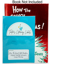 Load image into Gallery viewer, Literary Labels- How The Grinch Stole Christmas