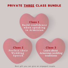 Load image into Gallery viewer, Armenian Wedding Speech 3 Class Bundle