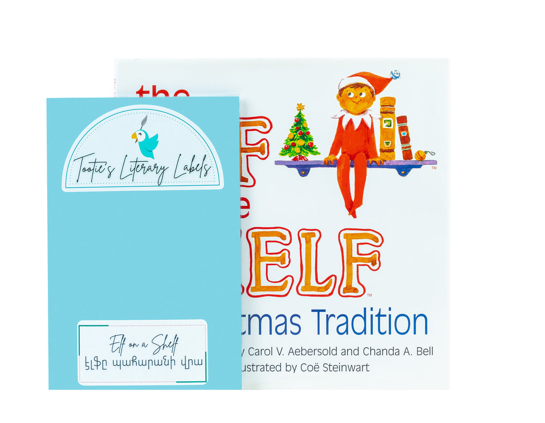 Literary Labels - The Elf On The Shelf
