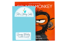Load image into Gallery viewer, Literary Labels - Grumpy Monkey
