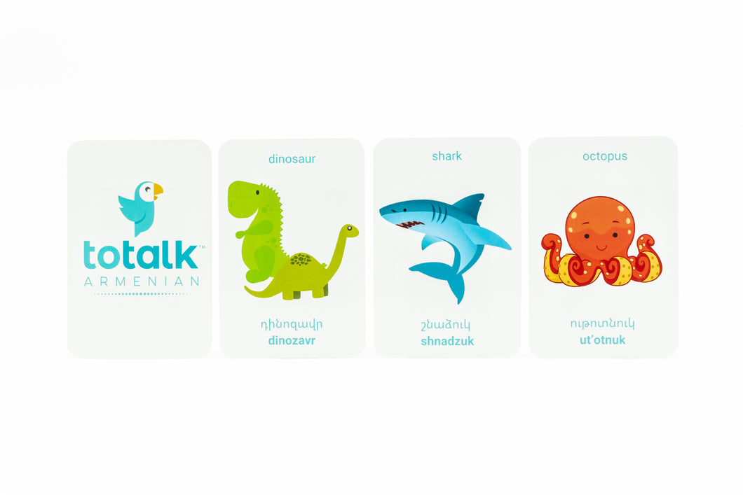 Flashcards - Marine & Jungle Animals!